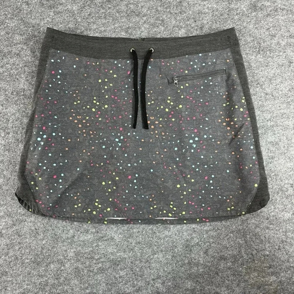 White Sierra Pants - White‎ Sierra Skort Womens Size 6 Gray Speckled Sporty Activewear Tennis Golf